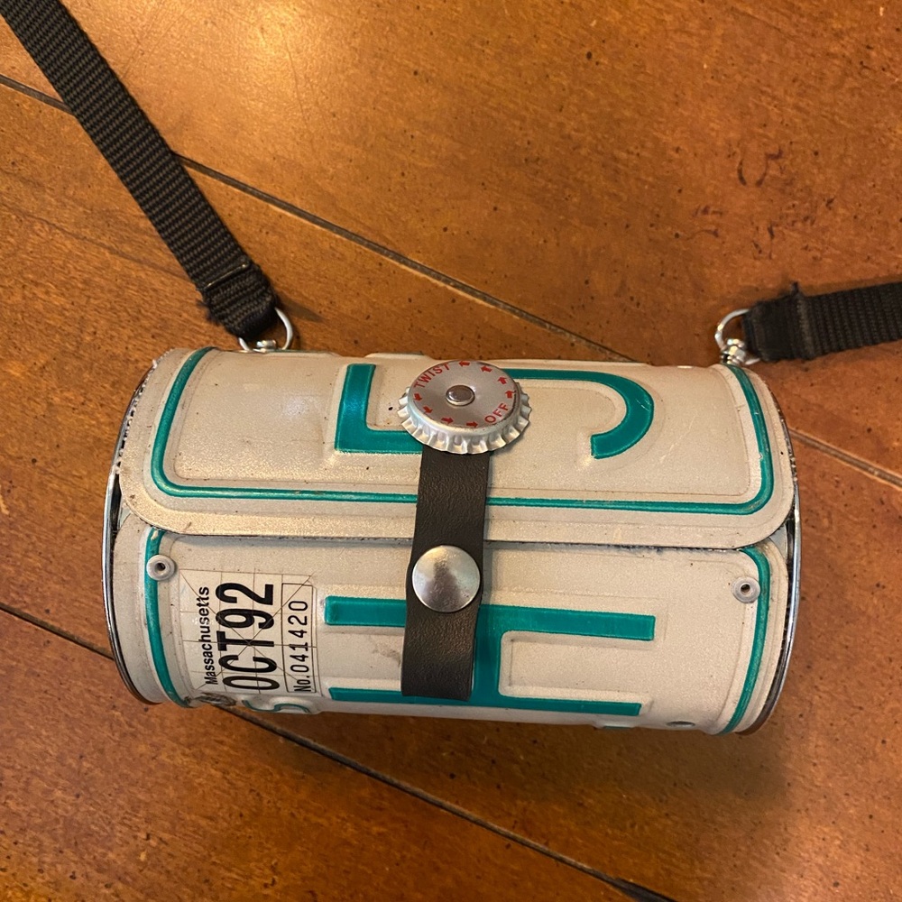 License plate purse
